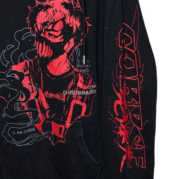 Corpse Husband Miss You Hoodie Large - Picture 2 of 4